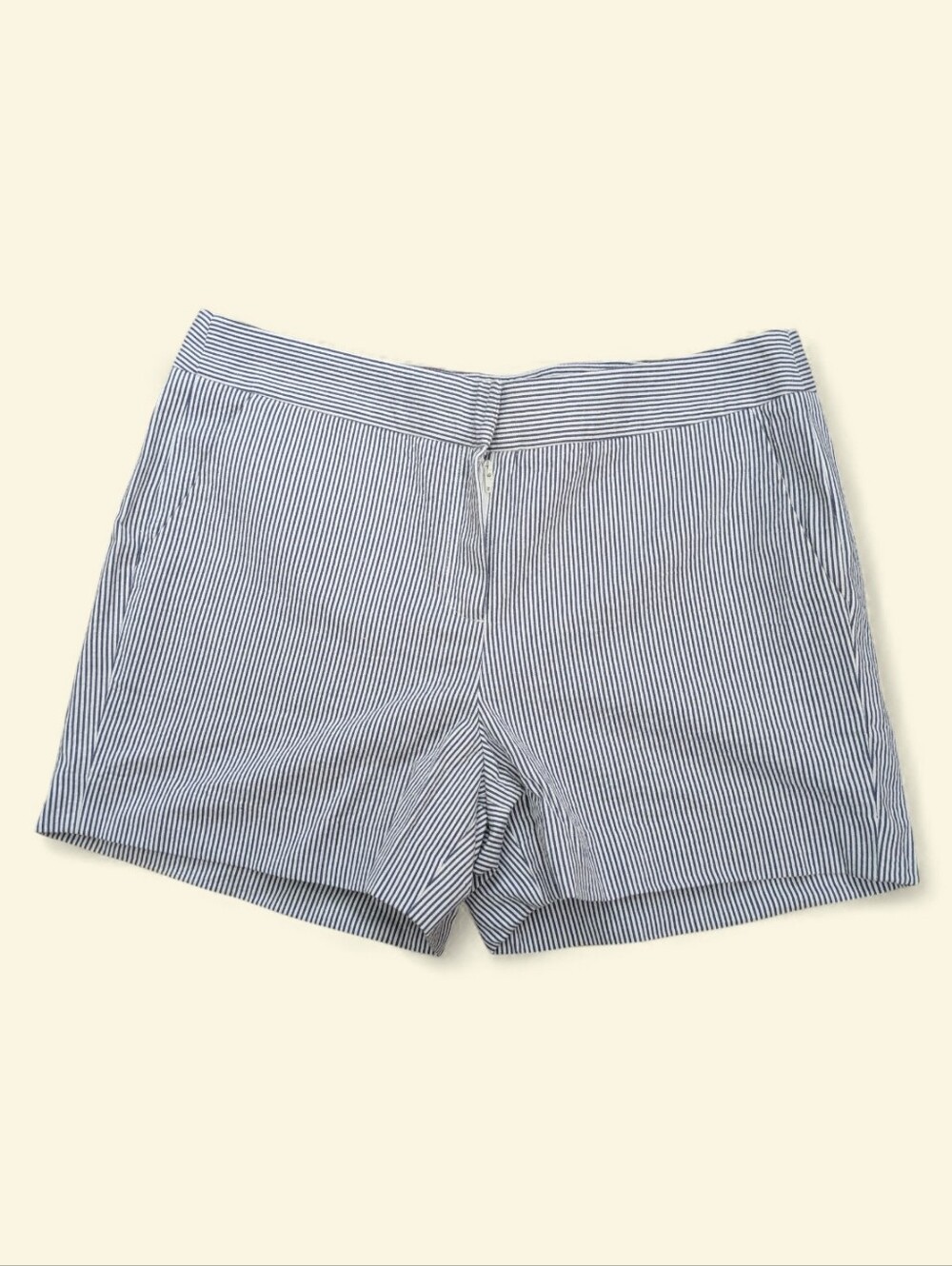DARJONI Striped Cotton Shorts
